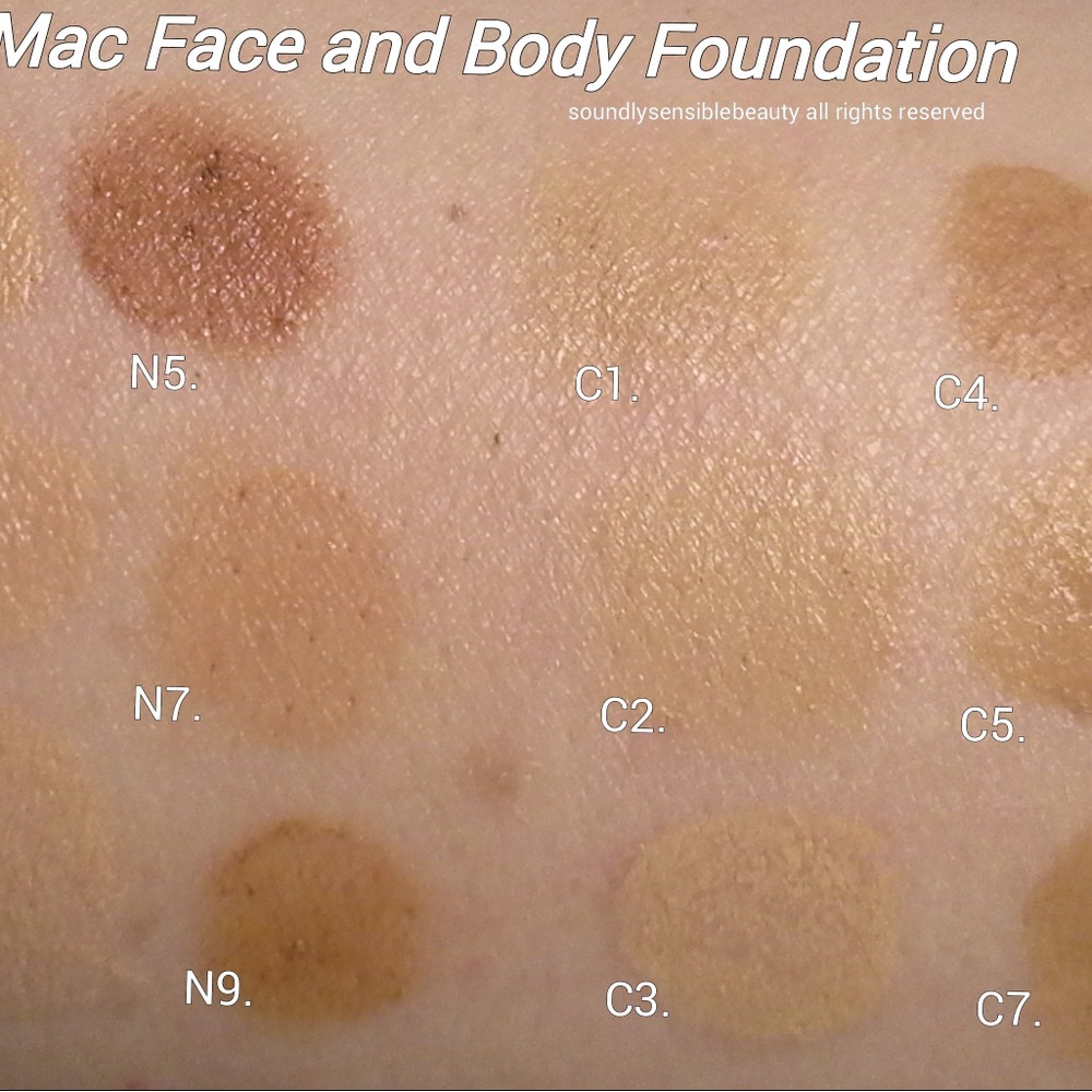 Authentic MAC Cosmetics Studio Face and Body Foundation - Tan (New), Shade: C7 - Picture 4 of 6